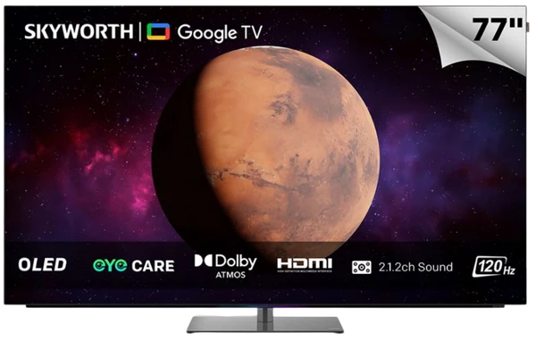 Skyworth 77 Inch SXF9850 OLED UHD Google TV