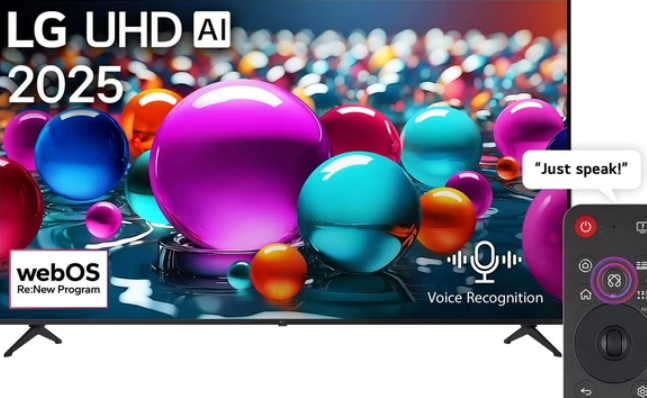 LG 55 inch UHD AI UA854K AI Magic Remote Ready HDR10 Smart TV